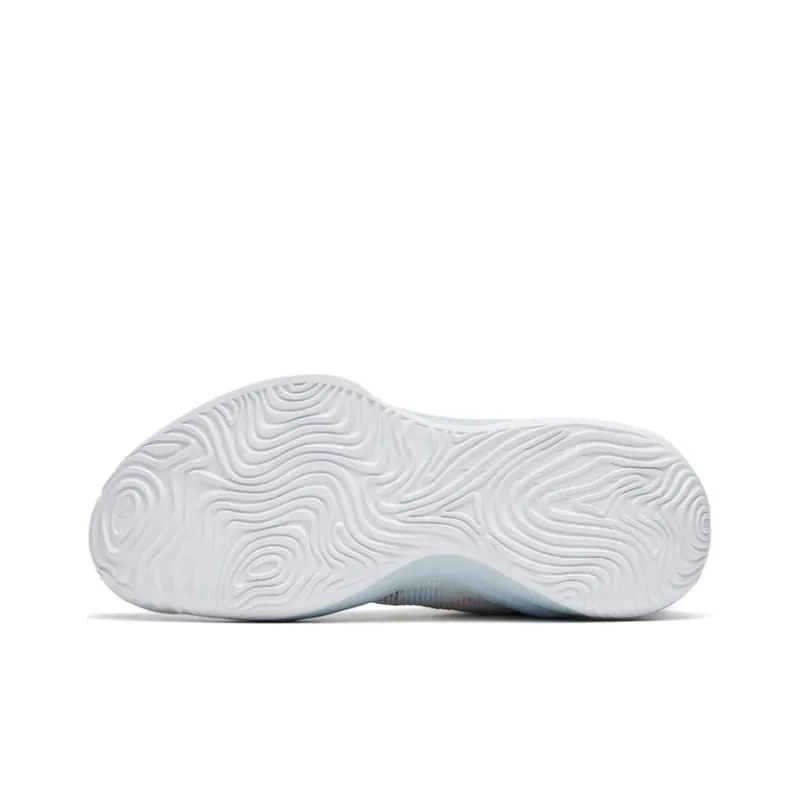 Anta See Mountain 2.5 Abrasion Resistant Breathable Low Top Basketball Shoes Men's White-4