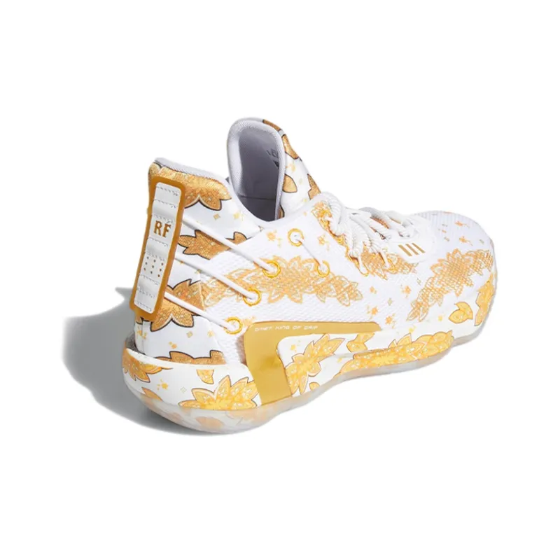 Adidas Ric Flair X Dame 7 Gca 'White Gold Metallic'-3
