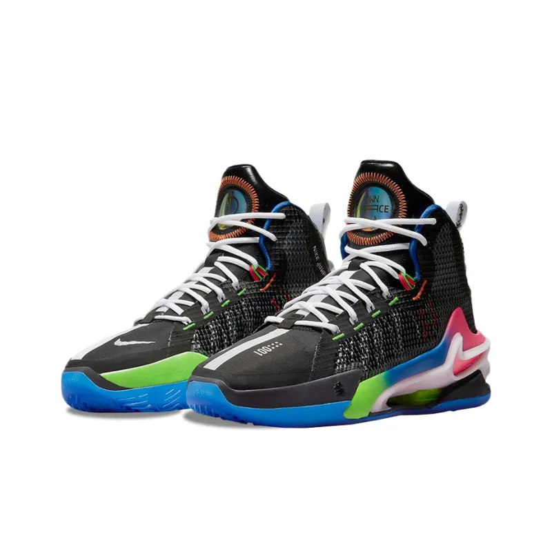 Nike Air Zoom G.T. Jump 1 Basketball Shoes Men High Top Black/Pink-2