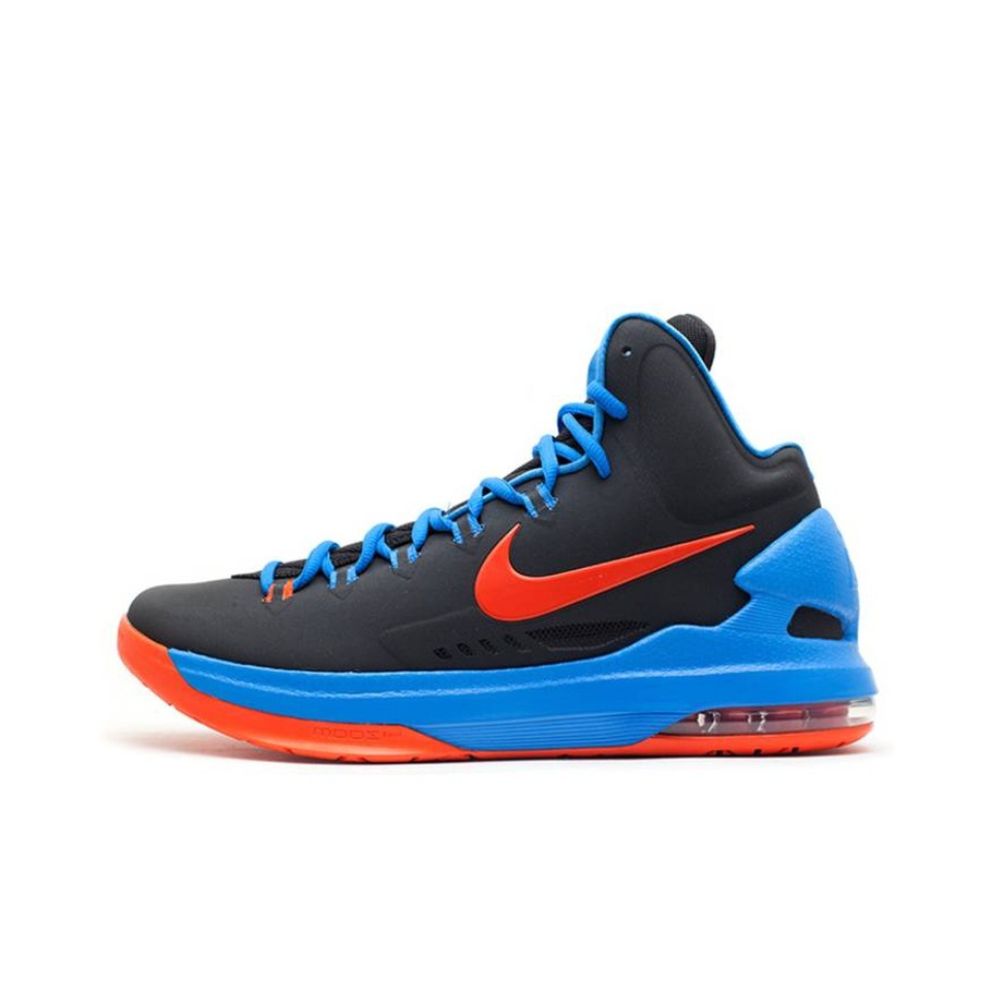 Kd shoes black orange and blue deals