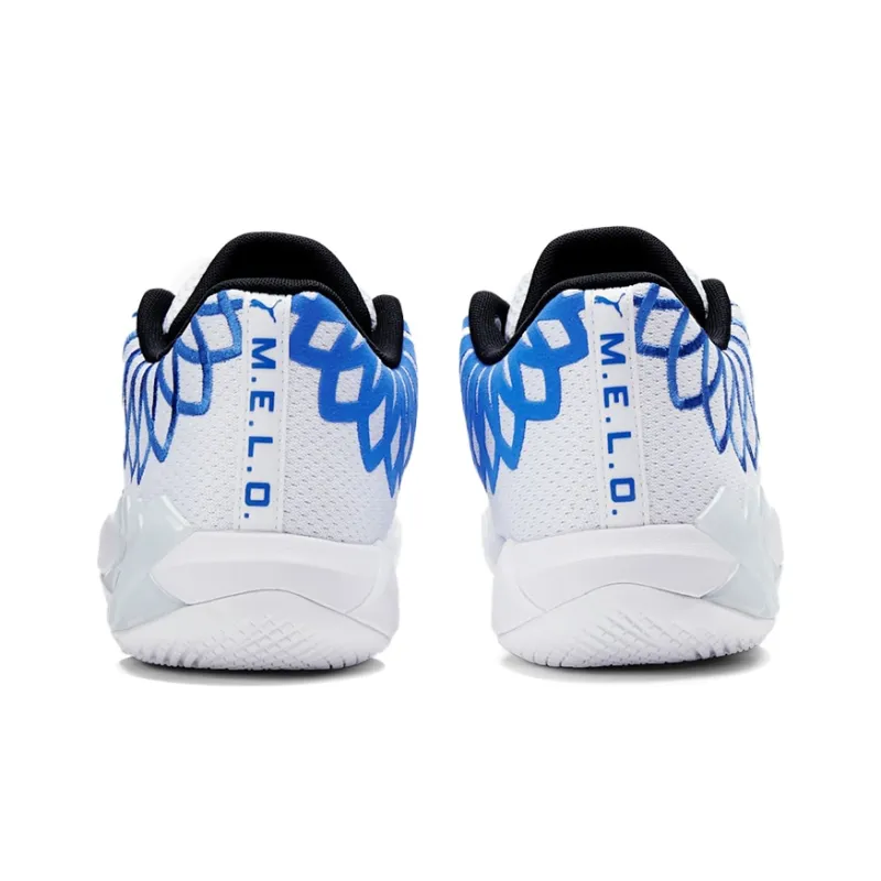 PUMA MB.01 Low LaMelo Ball 'Team Colors White Bluemazing'-3