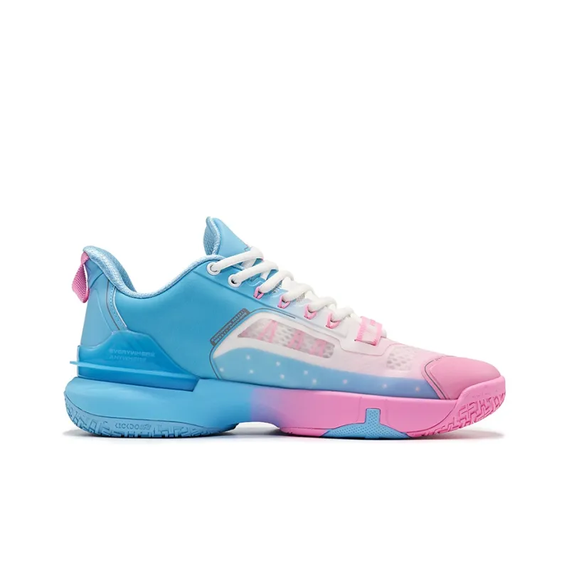RIGORER Hydrogen 2 Multicolor Cloud Low Top Basketball Shoes Cloud Blue Pink Upgraded-1