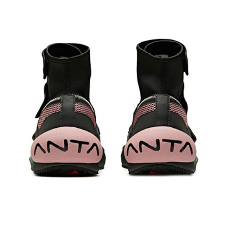 ANTA Basketball Shoes Men High Top Black/Pink/Green - POIZON ANTA Basketball Shoes Men High Top Black/Pink/Green - POIZON