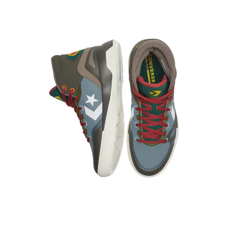 Converse G4 High Top Basketball Shoes Dark Green-3