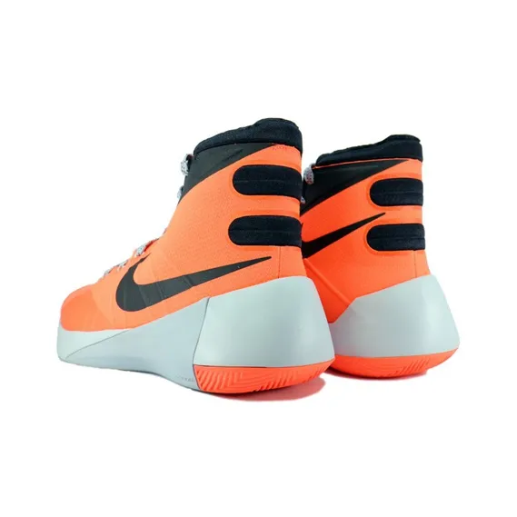 Nike Hyperdunk 2015 EP Cushioned Slip-Resistant High-Top Basketball Shoes Men's Orange-3
