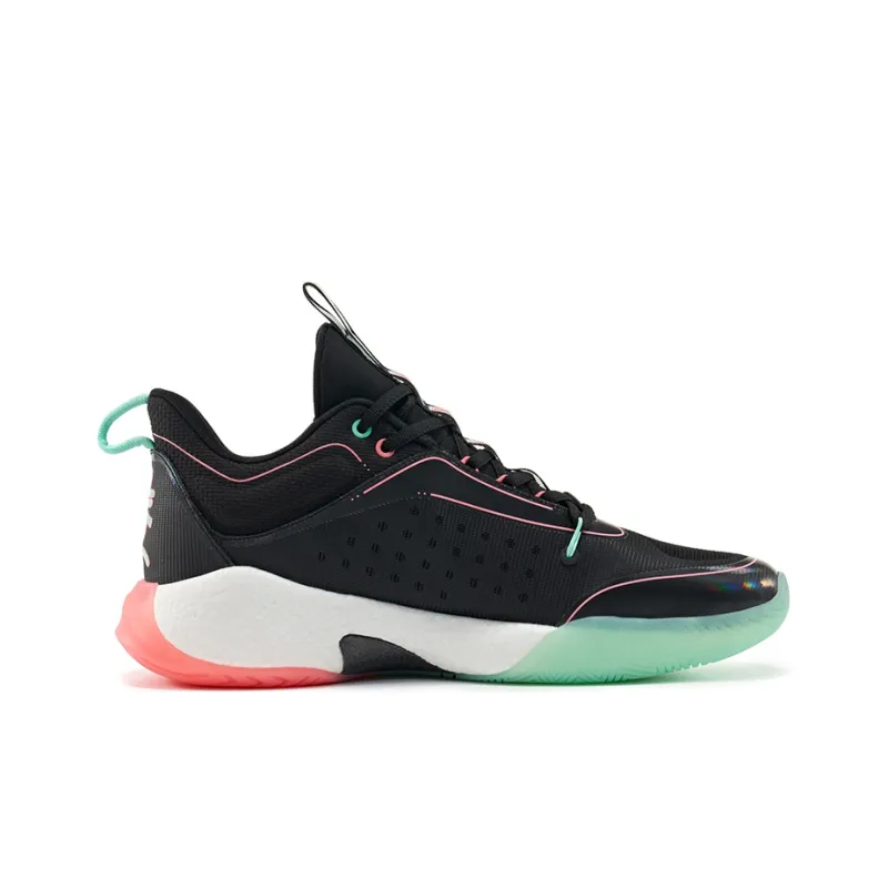 RIGORER Stopgo 2.0 Low Top Performance Basketball Shoes Men's Black Blue-1