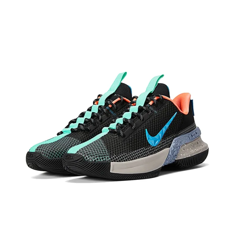 Nike LeBron Ambassador 13 Black Green Glow-2