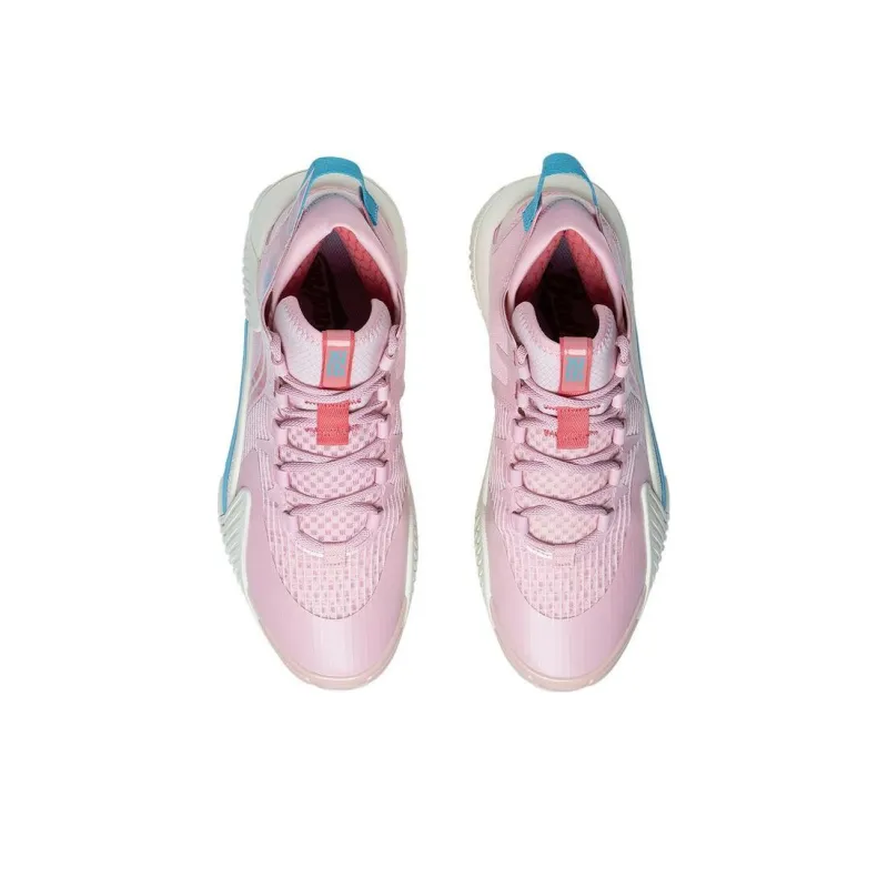 LiNing Badfive 2 Low Cushioning Anti Slip And Wear Resistant Low Top Basketball Shoes Men's Pink-3