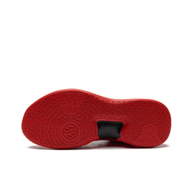 361° AG 1 Basketball Shoes Men Mid Top Red-3
