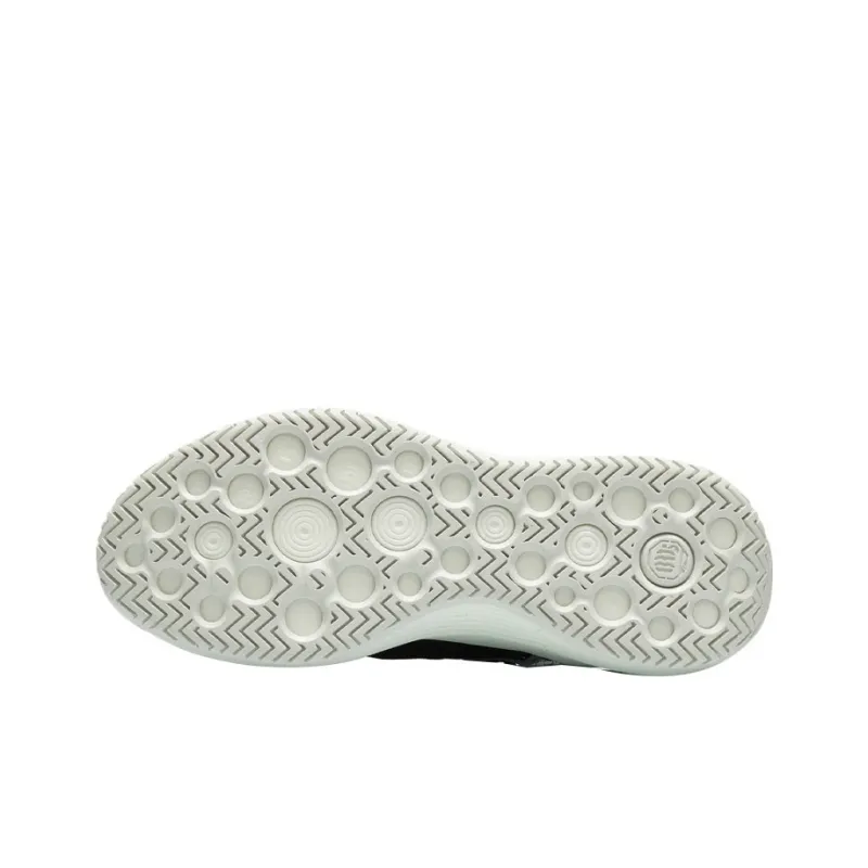 LiNing Badfive Dazzle Cushioning, Slip Resistant, And Abrasion Resistant Low Top Basketball Shoes Men's White Black-4