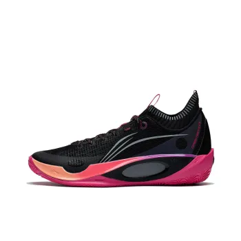 LiNing Wade 808 Ultra Sunrise Anti Slip And Wear Resistant Breathable Low Top Basketball Shoes Men's Black
