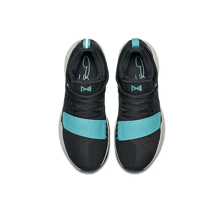 Nike Pg 1 Black Aqua Splash Ink Green Version 'Black Light Bone Light Aqua'-3