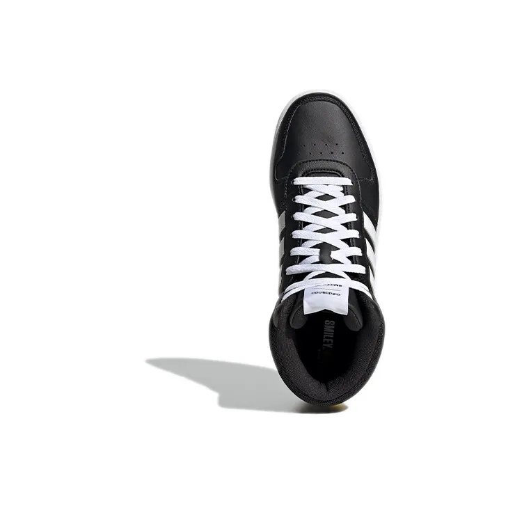 Adidas Neo Hoops 2.0 Mid 'Black White'-4