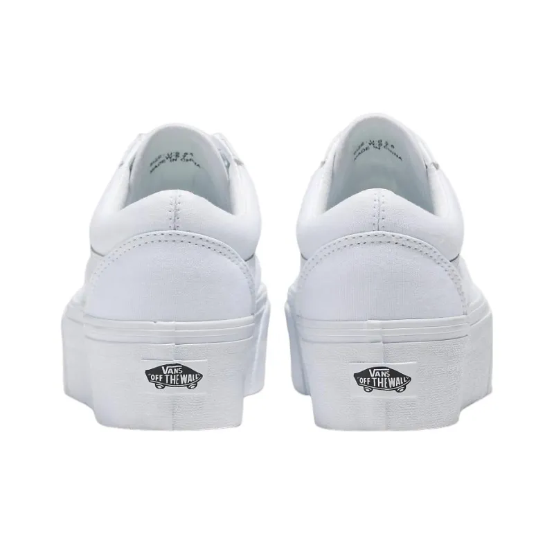 Old Skool Vans Stackform 'True White'-3