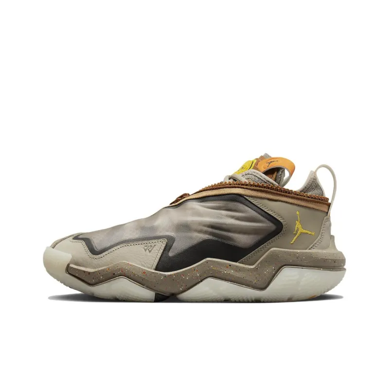 JORDAN Why Not .6 Basketball Shoes Men Low Top Brown/Gray-0