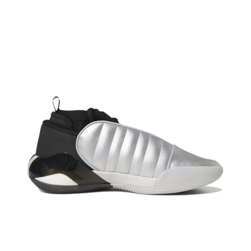 Adidas Harden Volume 7 Basketball Shoes 'Silver Metallic / Black'-1