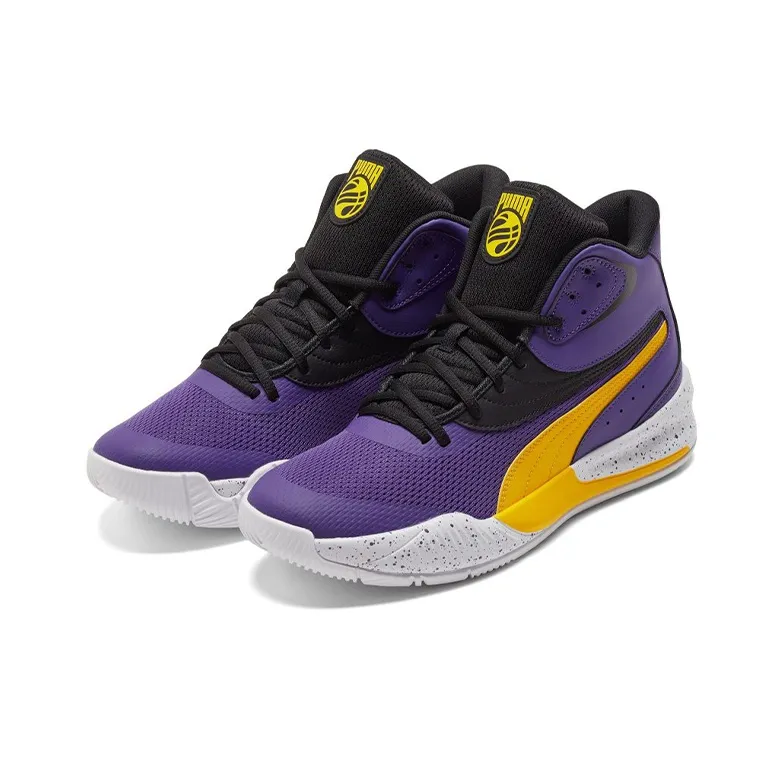 PUMA Triple Mid Splatter 'Prism Violet Spectra Yellow'-2