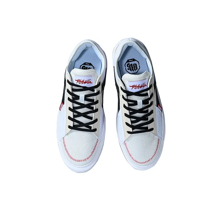 LiNing Badfive The Rebel Cushioning Anti Slip And Wear Resistant Low Top Performance Basketball Shoes White Black-3