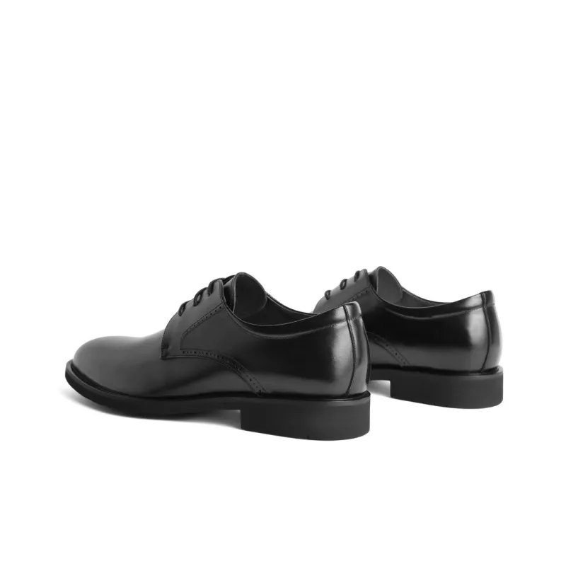 BELLE Dress Shoes Men Low Top Black/Brown-2