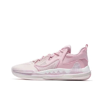 XTEP Melee 1 V2 Cushioning Anti Slip And Wear Resistant Low Top Basketball Shoes Men's Pink