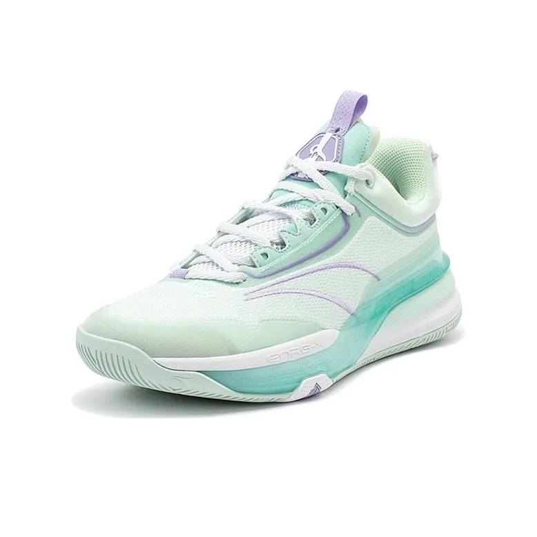 361° DVD1 Low Top Basketball Shoes Men's Green-1