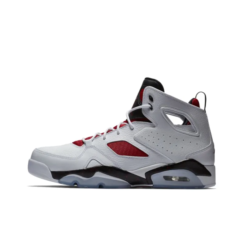 Jordan Flightclub 91 White Black Gym Red-0