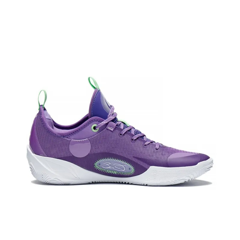 LiNing Wade 808 2 Anti-Slip Wear-Resistant Low-Top Basketball Shoes Quartz Purple-1