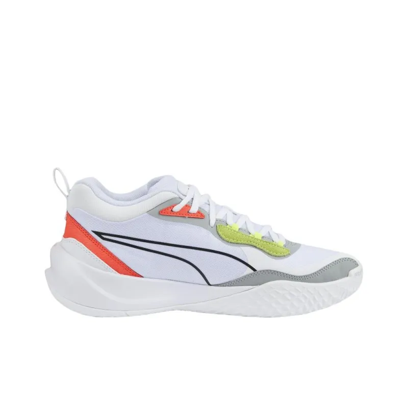 PUMA Playmaker Pro 'White Fiery Coral Lime'-1