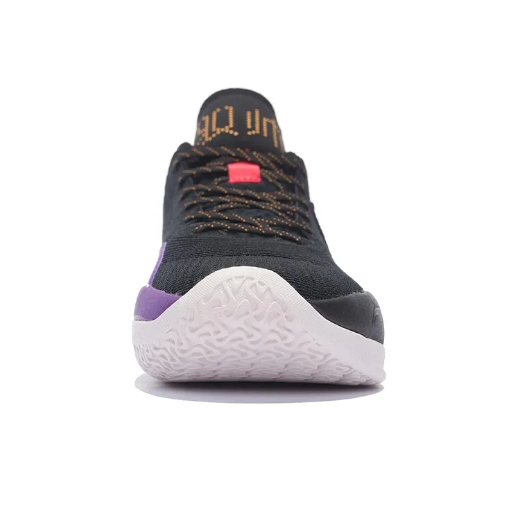 LINING YuShuai 15 V2 Basketball Shoes Men Low Top Black-4