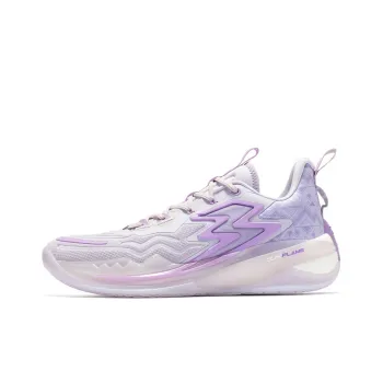 361° Big3 3.0 Pro Cushioning Wear Resistant Low Top Basketball Shoes Men's Light Berry Purple
