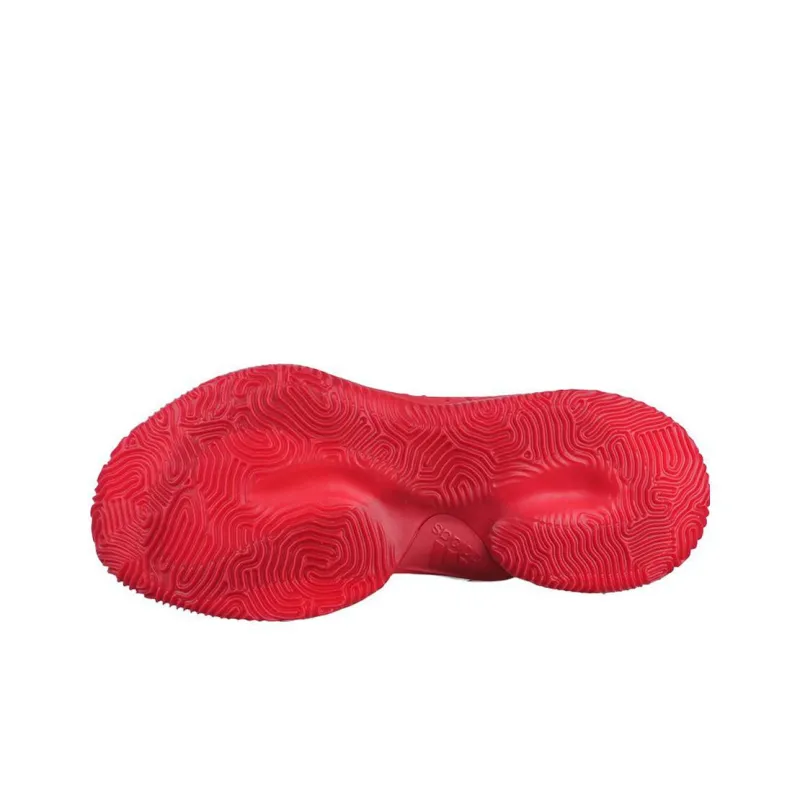 Adidas Crazy Explosive 2017 Boost Non-slip Lightweight Mid-Top Basketball Shoes Unisex Red-3