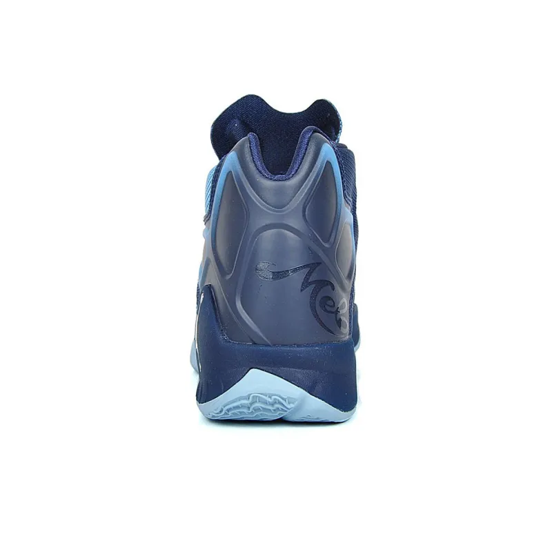Jordan Melo M12 Cushioning Anti-Slip And Wear-Resistant High-Top Performance Basketball Shoes Men's Sky Blue-4