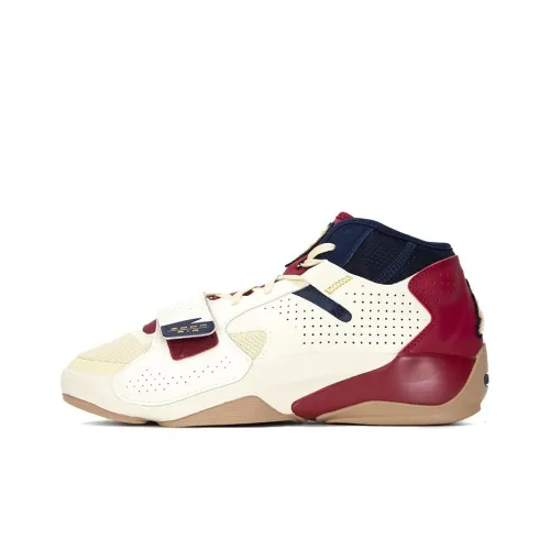 Jordan Zion 2 Basketball Shoes Men Mid-Top White/Red/Blue