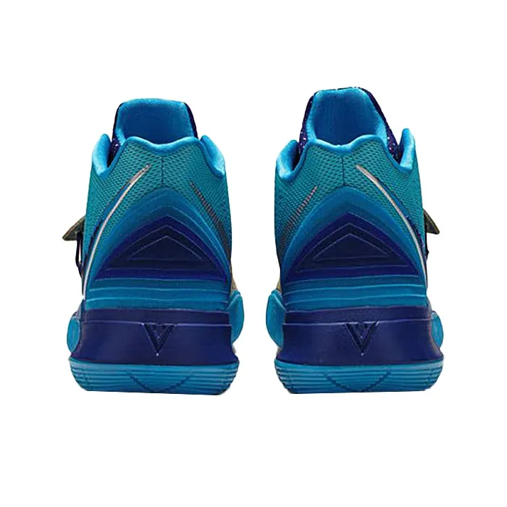 Nike Kyrie 5 Basketball Shoes Men Mid Top Blue-3