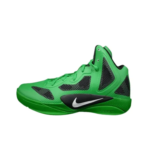 Nike Hyperfuse 2011 Basketball Shoes Men Mid-Top Green