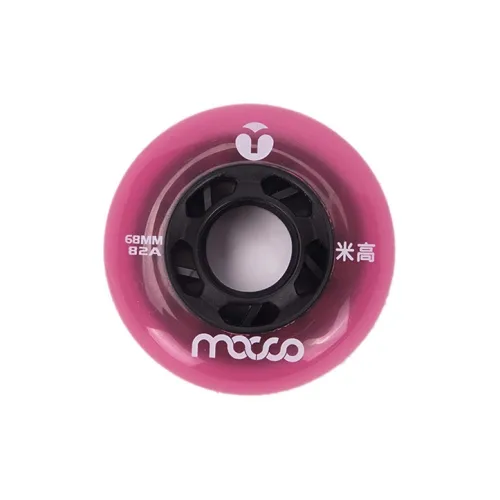 Michael Flat Spoke Wheels Double Kick Skateboard 4pcs/box