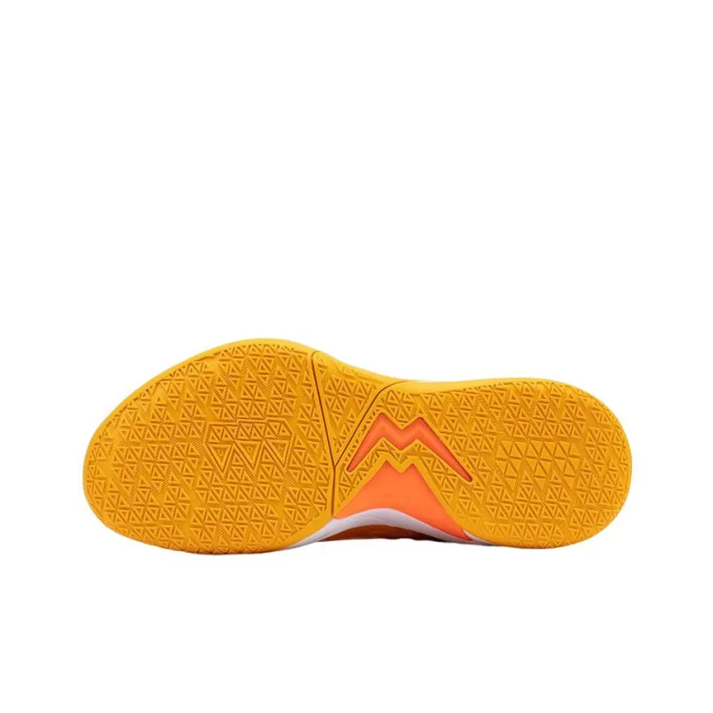 361° Big3 4.0 SWITCH Orange Soda Anti Slip Wear Resistant Low Top Performance Basketball Shoes Men's Yellow Orange-3