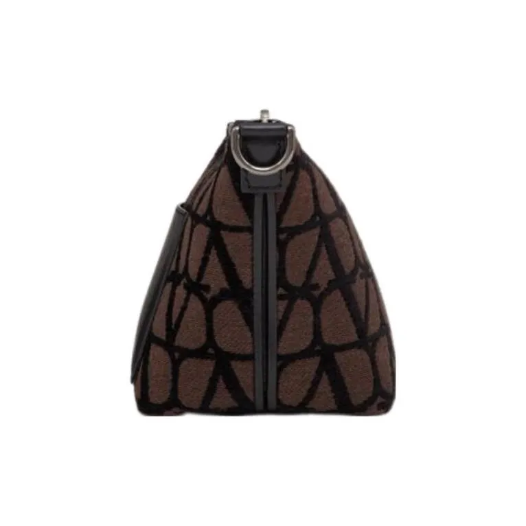 Valentino Toile Iconographe Zip-Up Shoulder Bag-3