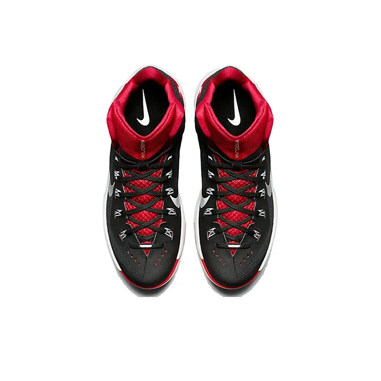Nike Hyperdunk 2014 Black University Red-2