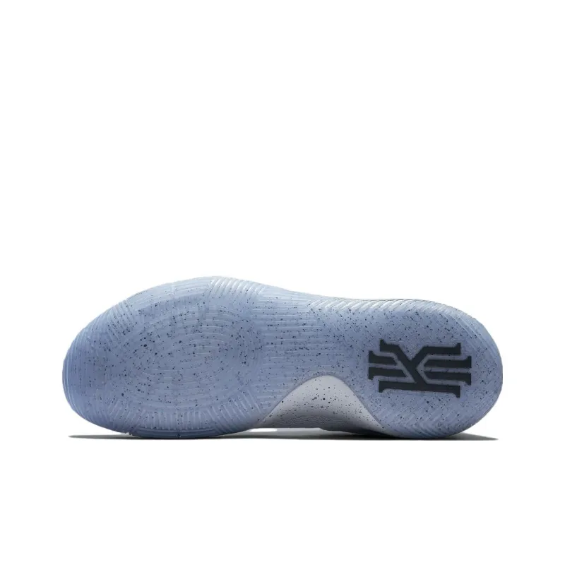 Nike Kyrie 2 'Battle Grey' Irving 2 Shock Absorbers With Slip Resistant Features Mid Top Basketball Shoes Men's Gray-2