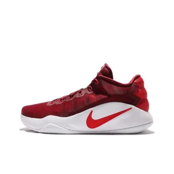 Nike Hyperdunk 2016 Basketball Shoes Men Low Top Burgundy/White