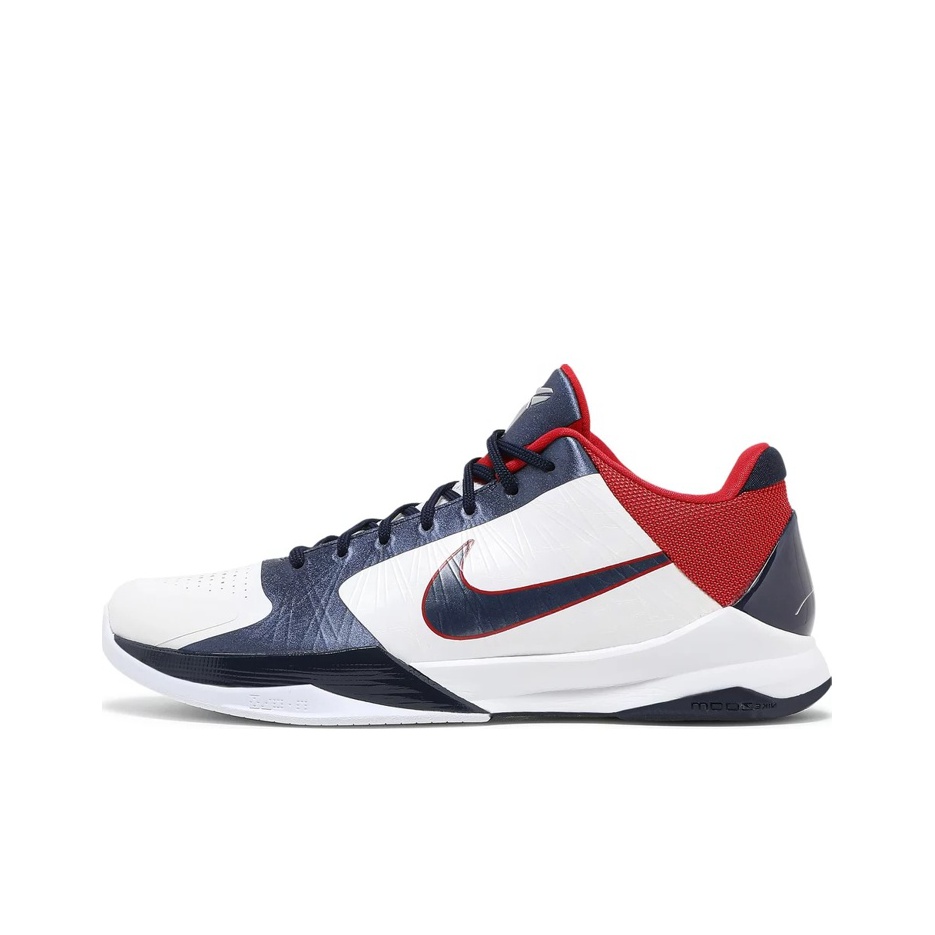 Kobe red white and blue shoes hotsell