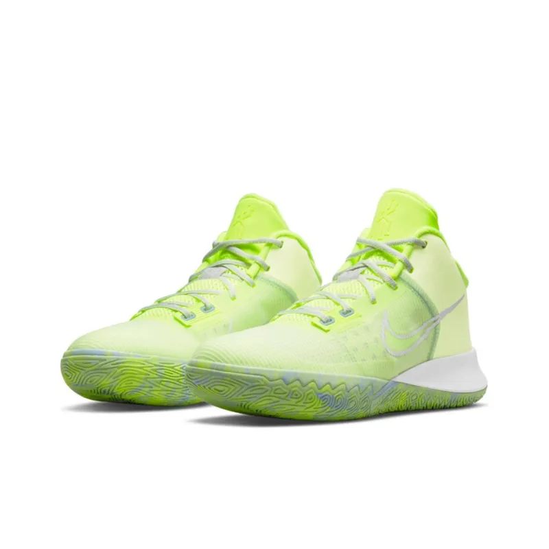 Nike Kyrie Flytrap 4 EP 'Fluorescent Yellow Aluminum Blue Grey'-2