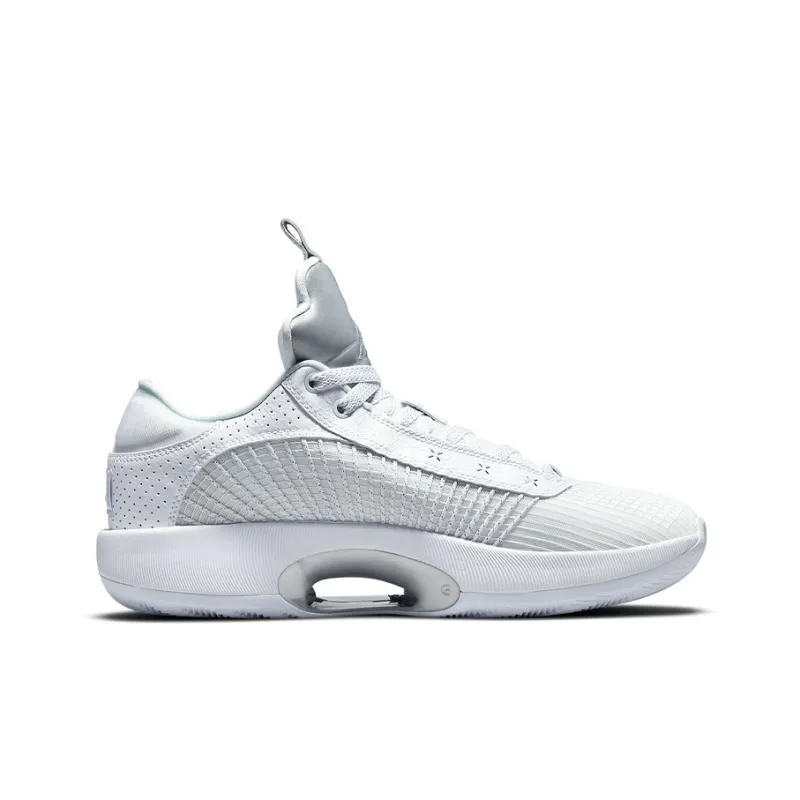 Jordan Xxxv Low Metallic Silver-1