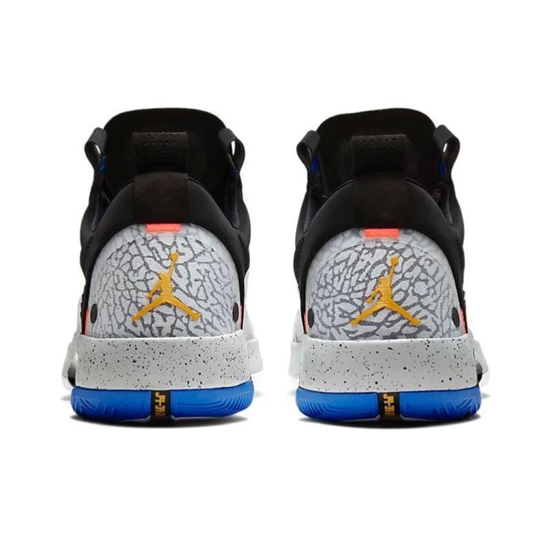 JORDAN Xxxiv Low Print 'Black'-4