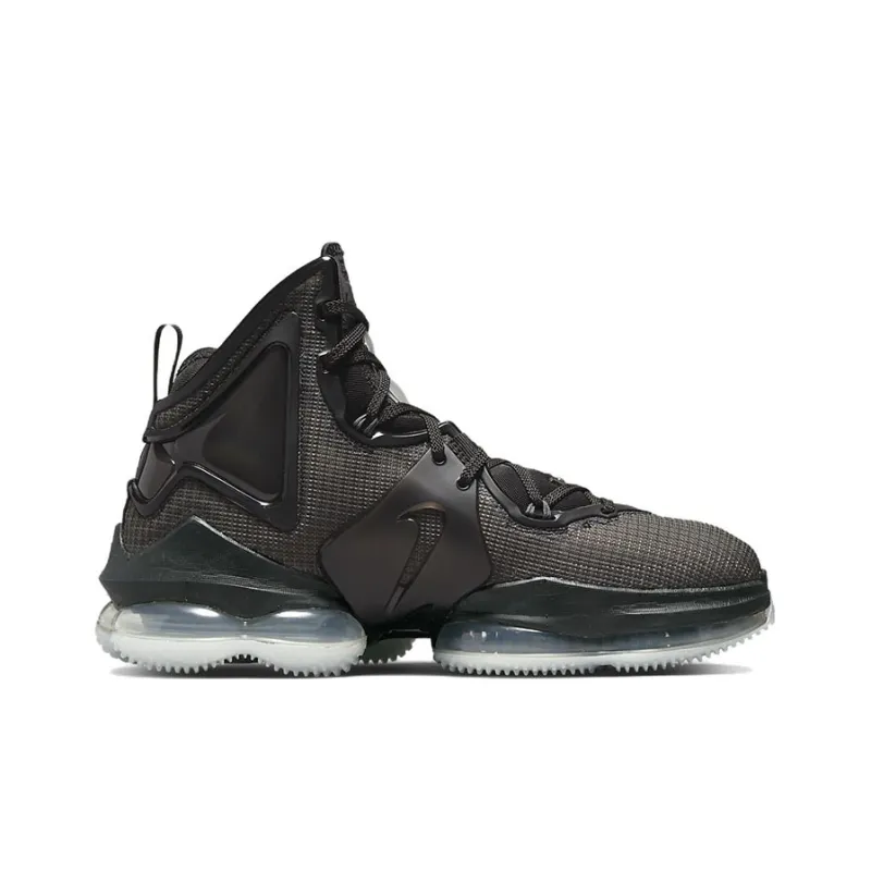 Nike LeBron 19 Black Anthracite Green Glow-1