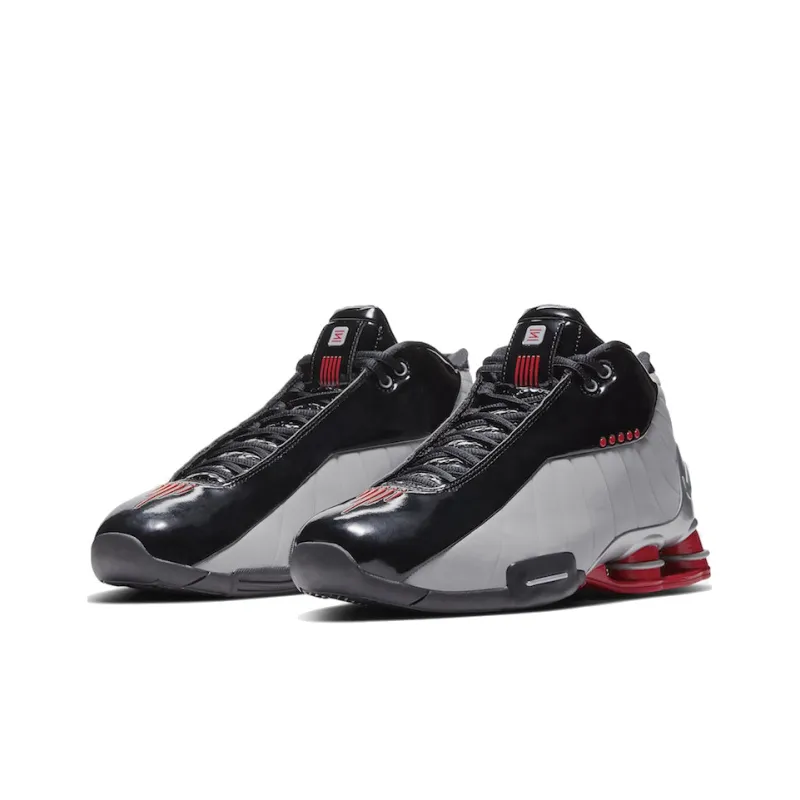 Nike Shox BB4 Black Cement Red-2