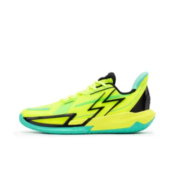 361° Big3 4.0 QUICK Basketball Shoes Men Low Top Neon Solar Yellow/Obsidian Black