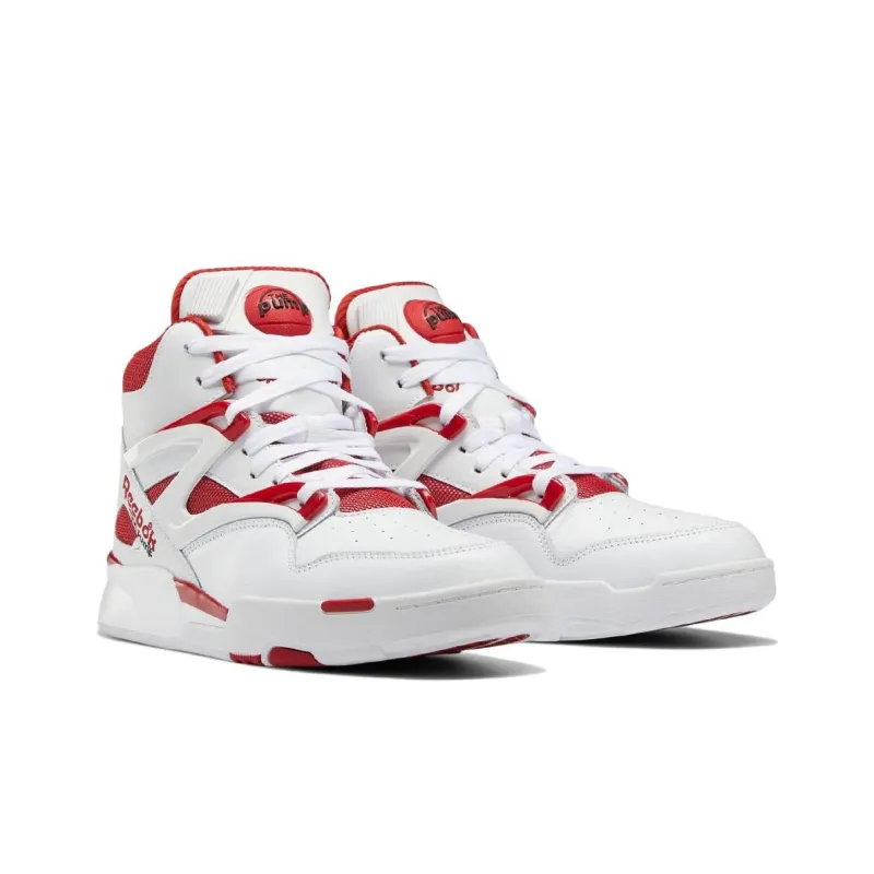 Reebok Pump Omni Zone Ii White Vector Red-2