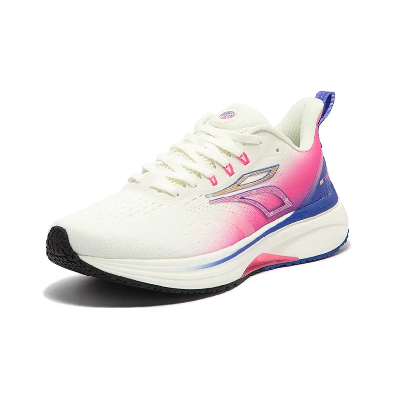 361° Titan Lite Wear Resistant Slip Resistant Low Top Running Shoes Men's Pink White-1